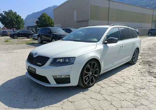 Skoda Octavia cena 56700 przebieg: 189000, rok produkcji 2014 z Żelechów małe 106